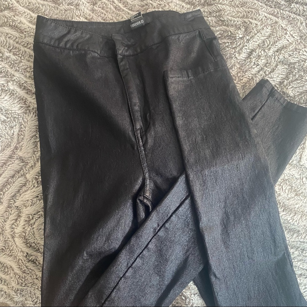 Forever 21 pleather pants
